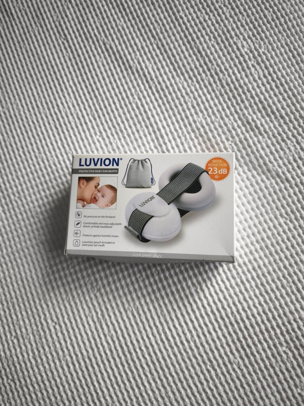 Luvion Baby Gehoorbescherming - Zo goed als nieuw, Ophalen of Verzenden, Zo goed als nieuw