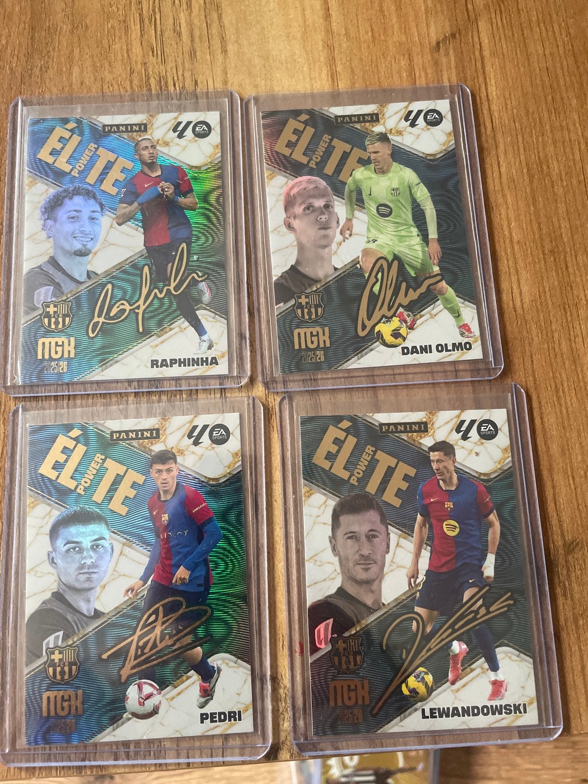 Panini Elite Power Voetbal Kaarten - Raphinha, Olmo, Pedri,, Ophalen of Verzenden, Zo goed als nieuw, Buitenlandse clubs, Spelerskaart