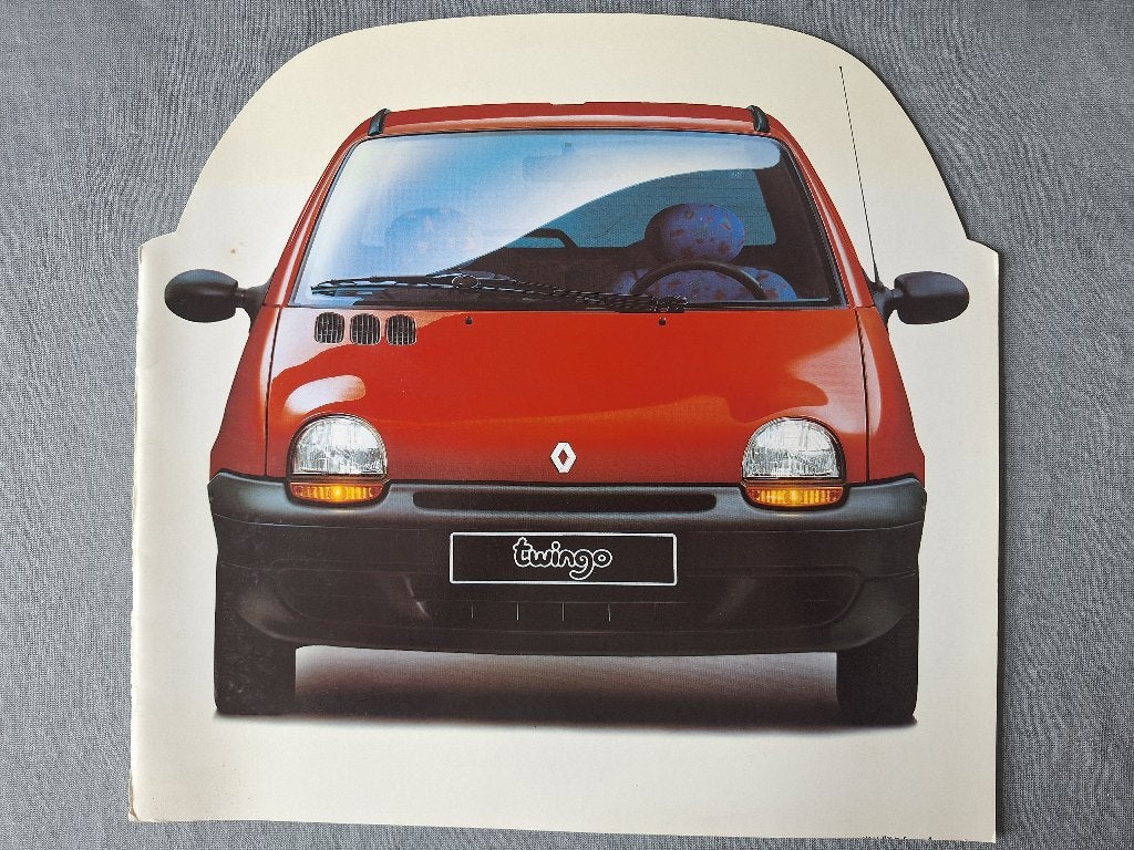 Brochure RENAULT TWINGO - 1993 NL, Boeken, Verzenden, Gelezen, Renault