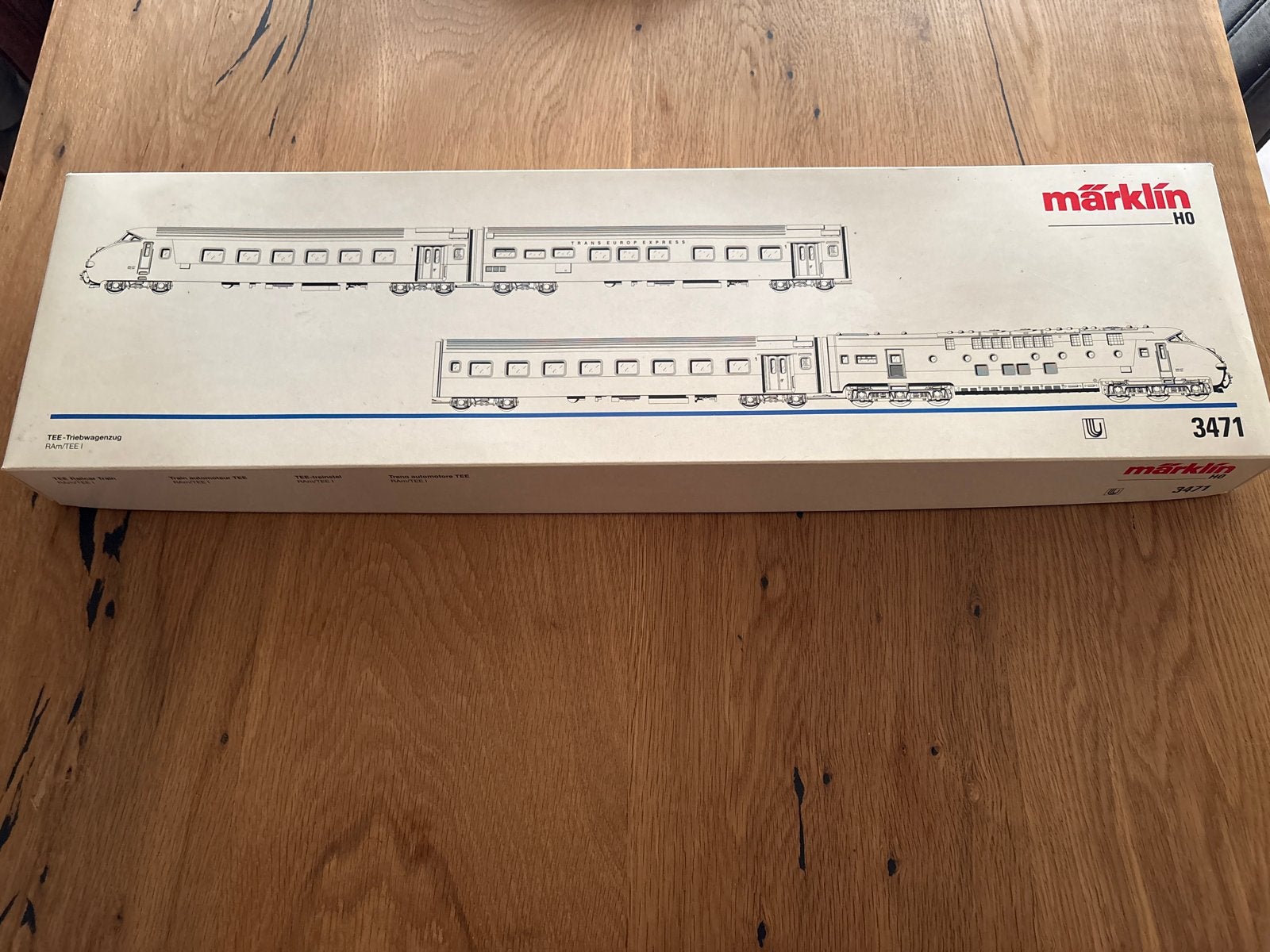 Märklin H0 TEE Treinset 3471 - Zo goed als nieuw, Ophalen, Wisselstroom, Treinset, Zo goed als nieuw
