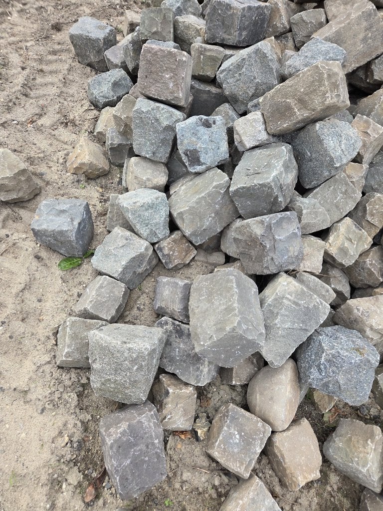 Kinderkoppen, kasseien, graniet, Tuin en Terras, Gebruikt, Overige typen, Ophalen of Verzenden, Basalt