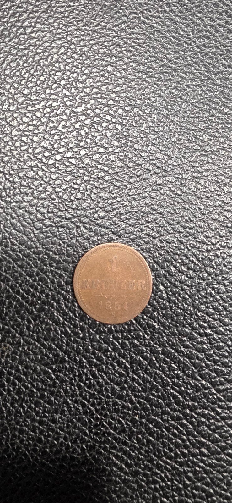 Oostenrijk 1 kreuzer 1851 B, Postzegels en Munten, Ophalen of Verzenden, Oostenrijk
