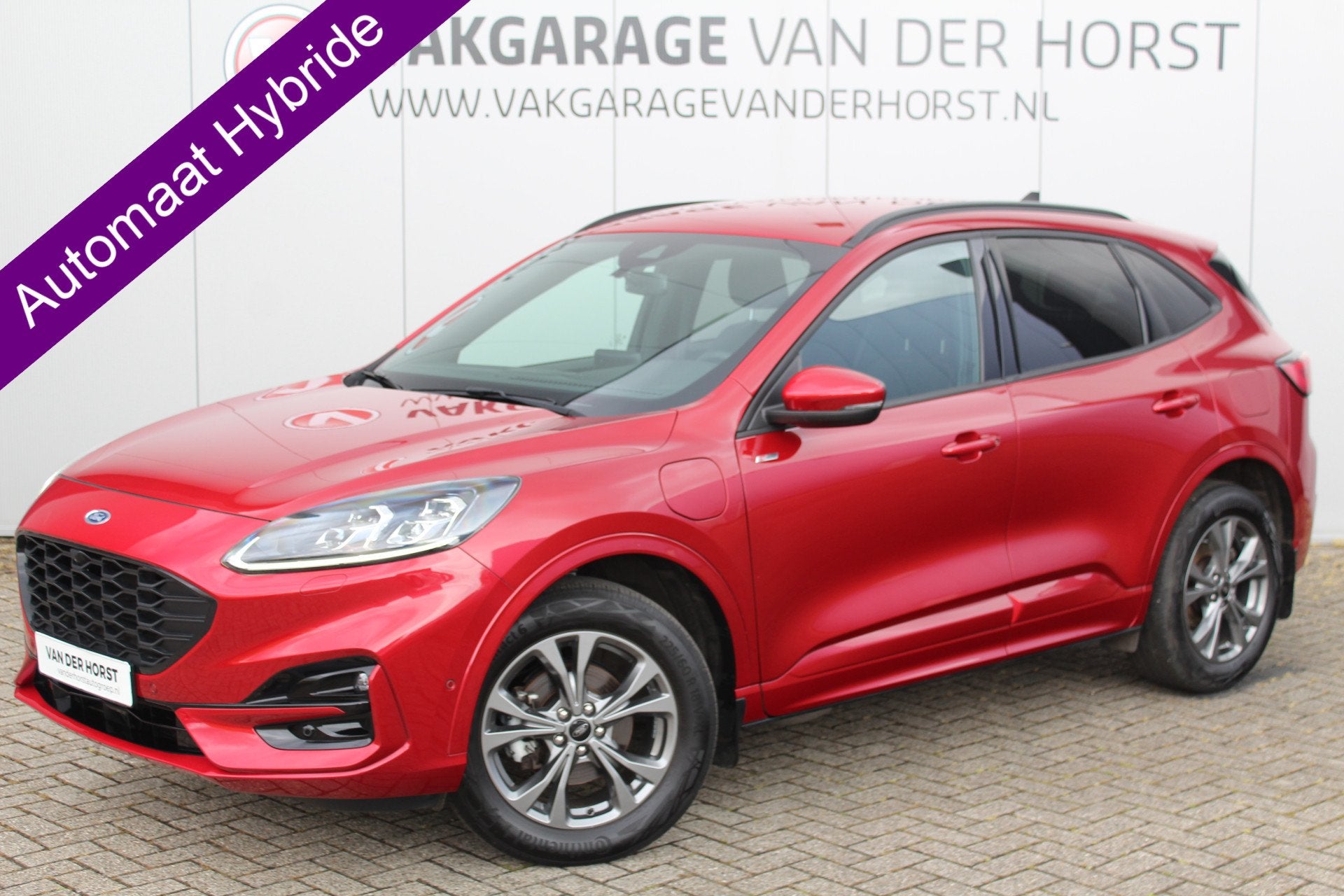 Ford Kuga 2.5-225pk PHEV ST-Line X. Hybride rijden voor een, Auto's, Zwart, 4 cilinders, Hybride Elektrisch/Benzine, Kuga