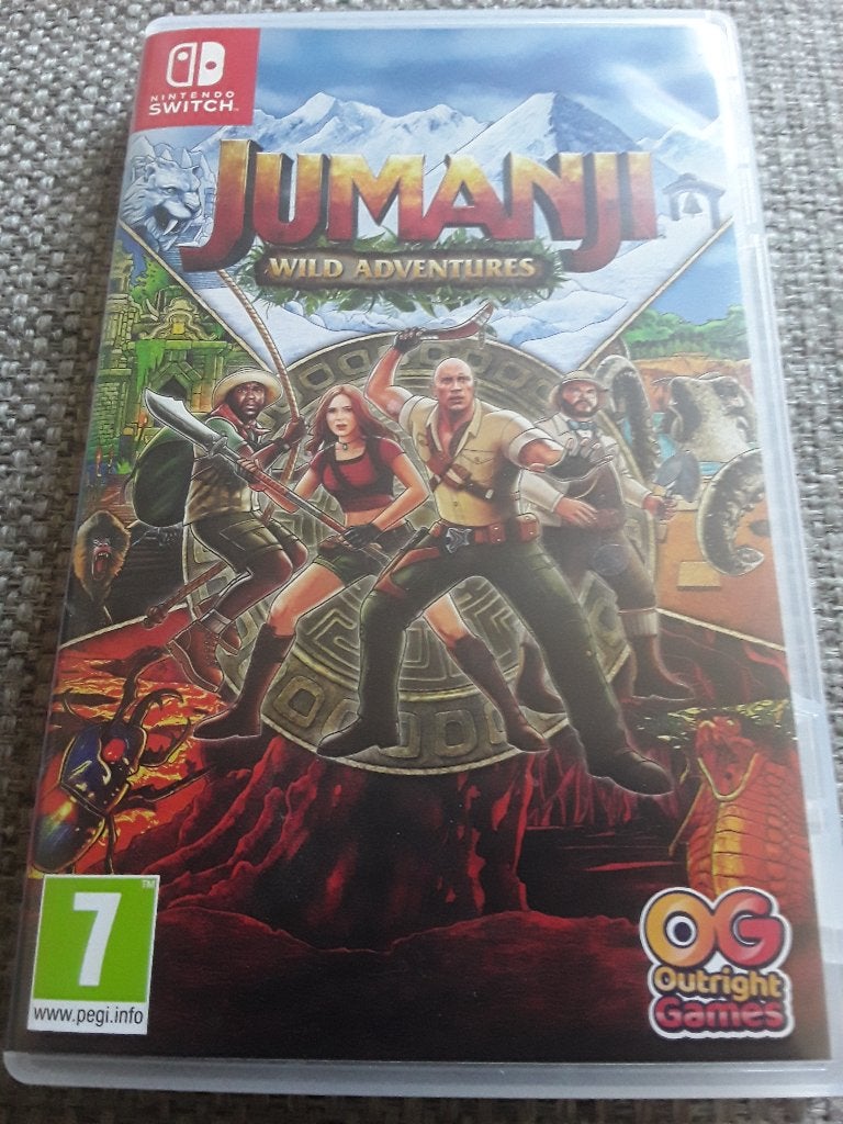 Nintendo Switch Game Jumanji Wild Adventures, Avontuur en Actie, Ophalen of Verzenden, Zo goed als nieuw, 3 spelers of meer