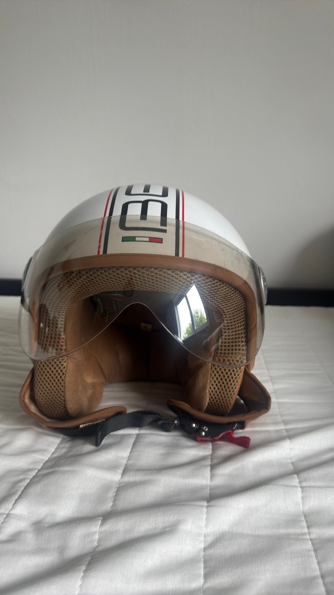 Witte Beon helm - maat S, Ophalen of Verzenden, Gebruikt, Small