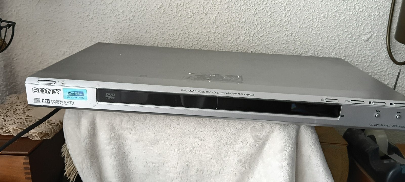 Sony DVP-NS32 DVD/CD-speler - Zilver, Audio, Tv en Foto, Dvd-spelers, Ophalen of Verzenden
