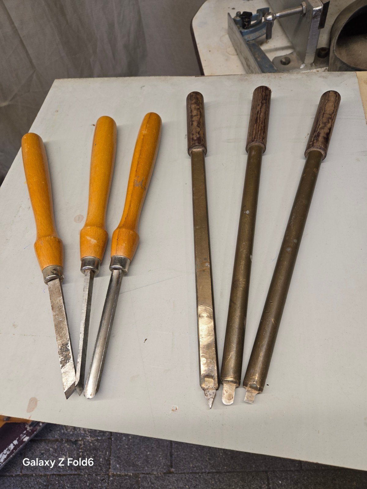 Set van 6 beitels - houtbewerking, Ophalen of Verzenden, Gebruikt, Beitel