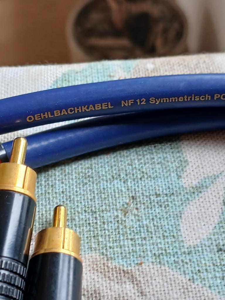 Oehlbach NF 12 Symmetrisch PC Interlink-kabel, Audio, Tv en Foto, Verzenden, Zo goed als nieuw, Minder dan 2 meter, Interlink-kabel