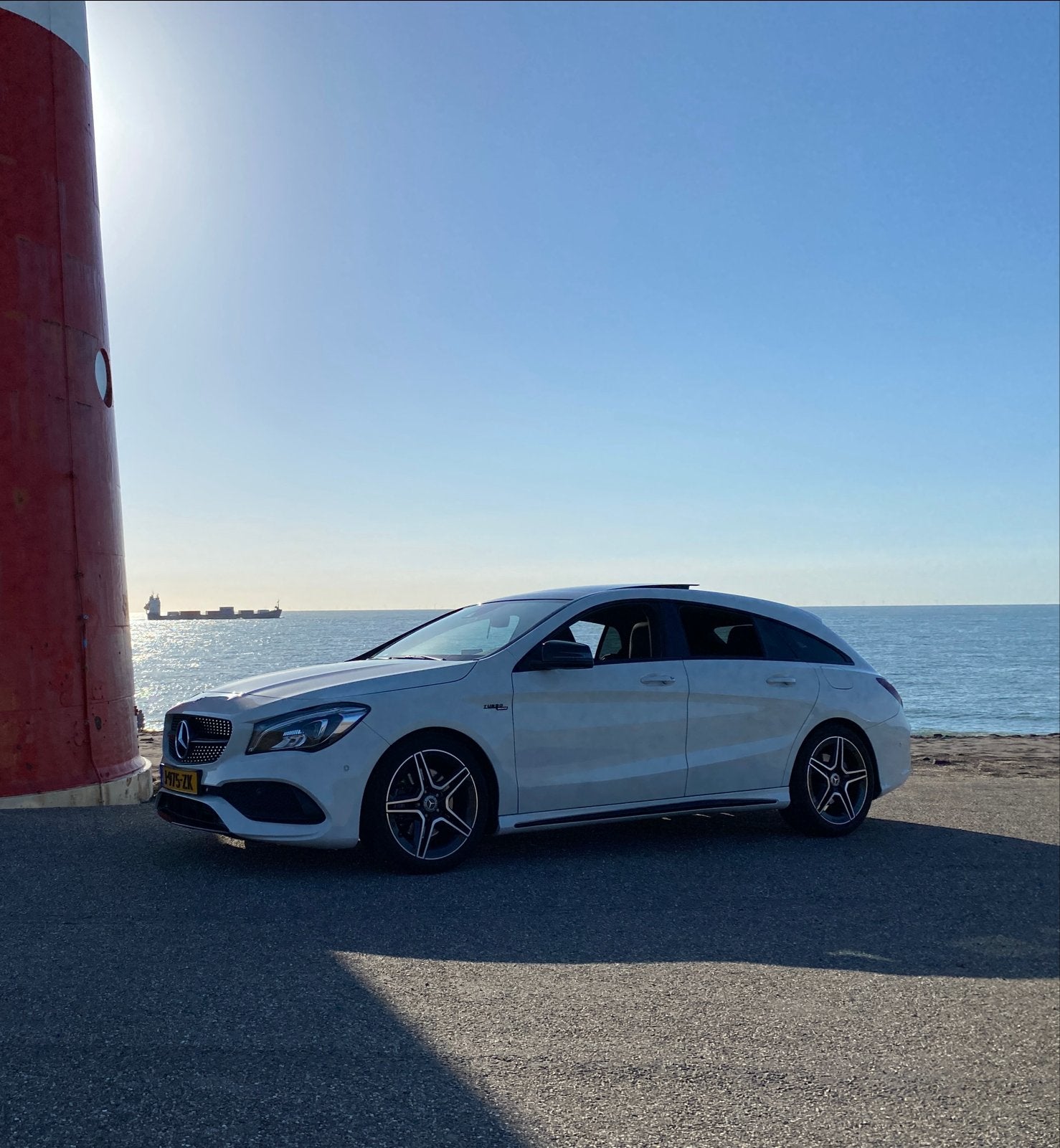 Mercedes-Benz CLA 2.0 Cla250 Trekhaak Standkachel Pano 2016, CLA, Zwart, Wit, Leder