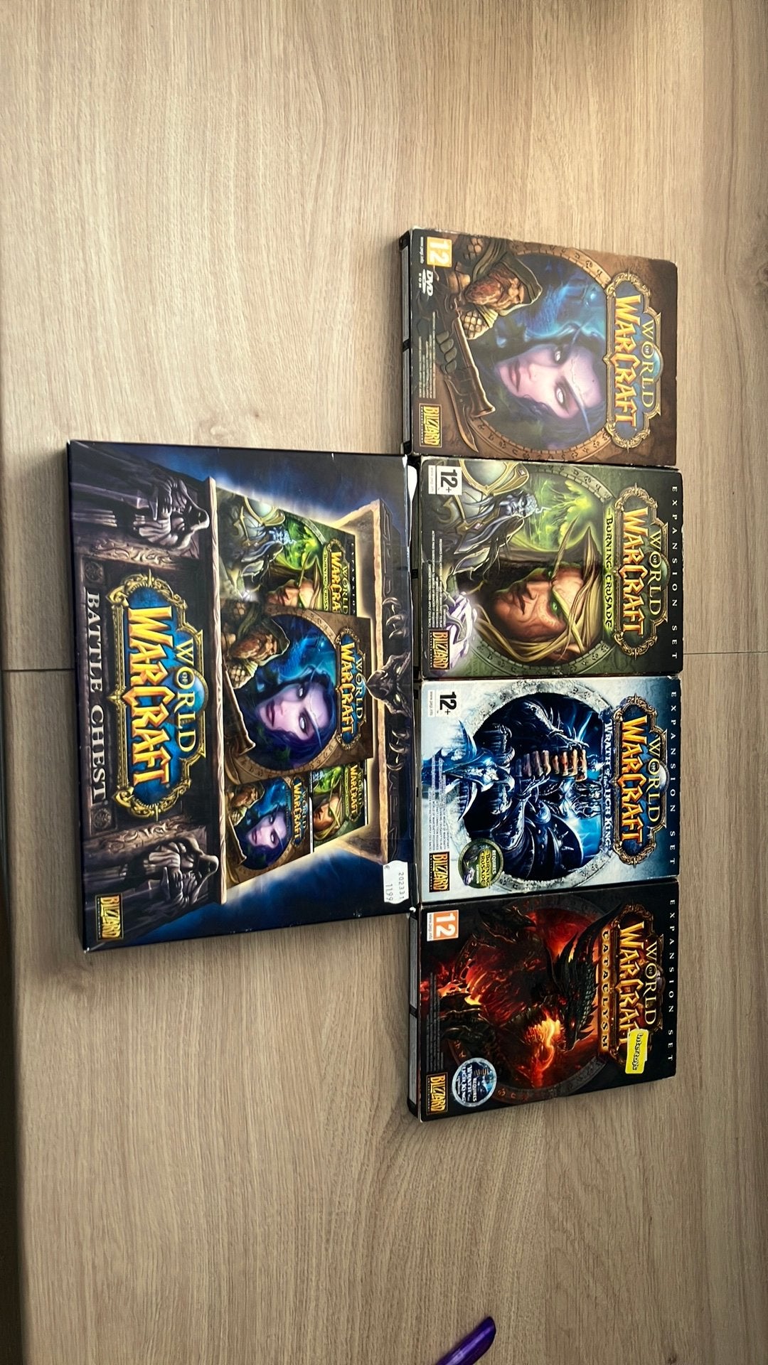 World of warcraft battle chest + expansion set t/m cataclysm, Ophalen, 1 speler, Zo goed als nieuw, Role Playing Game (Rpg)