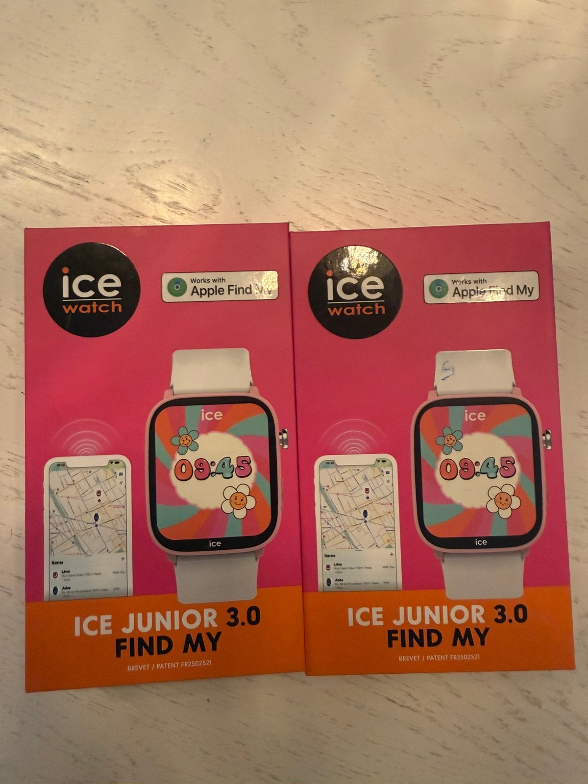 Ice watch junior 3.0 find my, 2x horloges, Sieraden, Tassen en Uiterlijk, Ophalen of Verzenden, Nieuw, Wit, Meisje