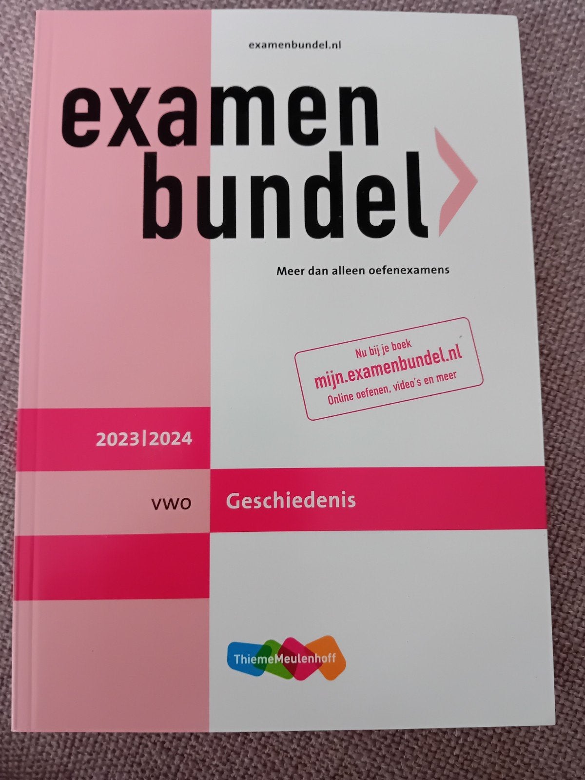 vwo Geschiedenis 2023/2024, Boeken, Ophalen of Verzenden, Zo goed als nieuw, VWO, Geschiedenis