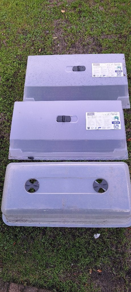 3 deksels /kappen van kweekbakken gratis, Tuin en Terras, Ophalen, Nieuw, Kweekbak
