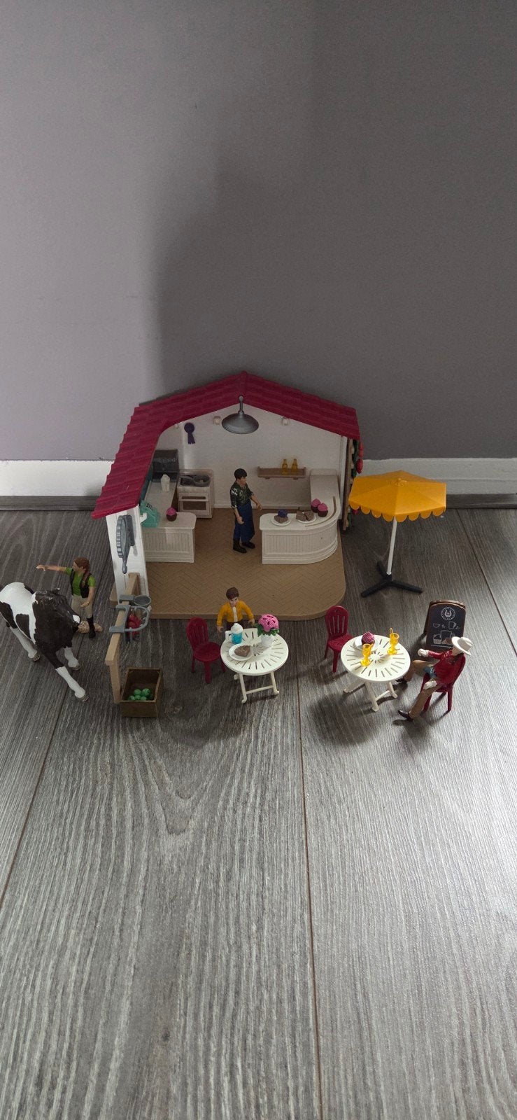 Schleich ruiter cafe 42519, Ophalen of Verzenden