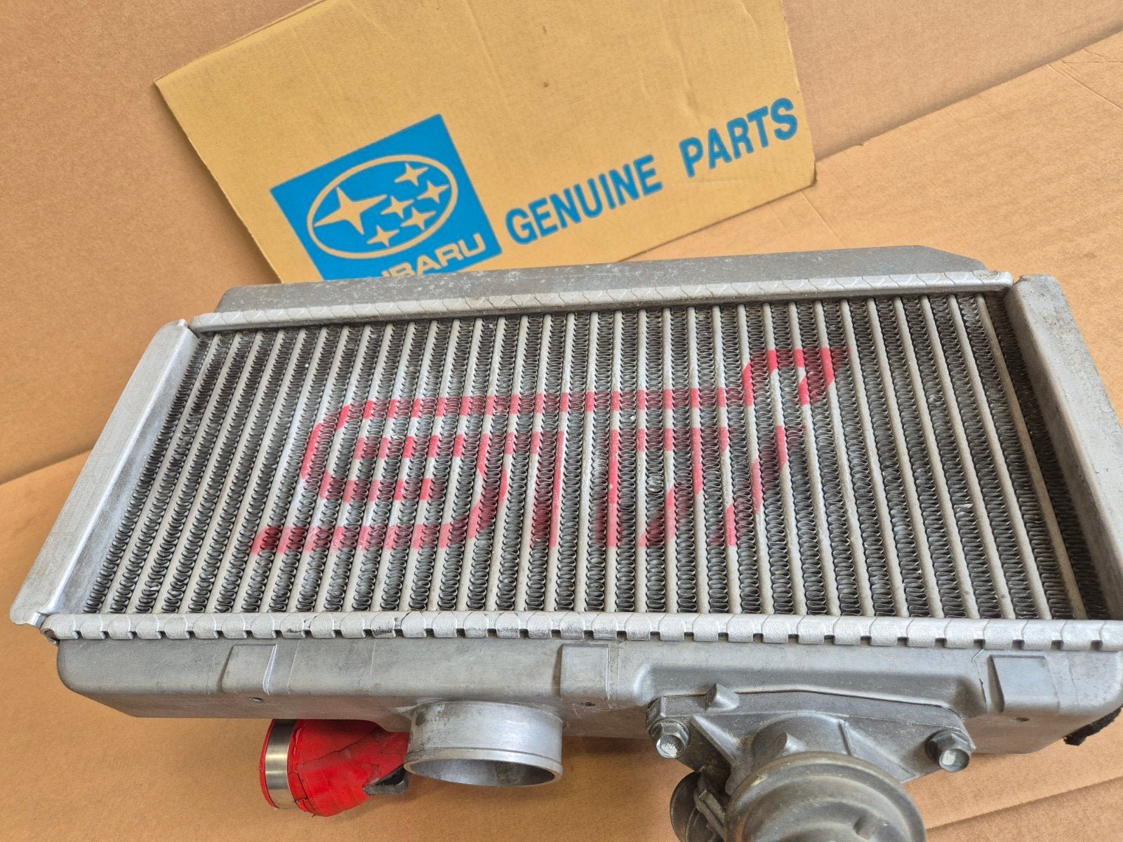 subaru impreza GD 01-07 STI intercooler TM0030 sanden oem, Ophalen of Verzenden, Gebruikt, Subaru