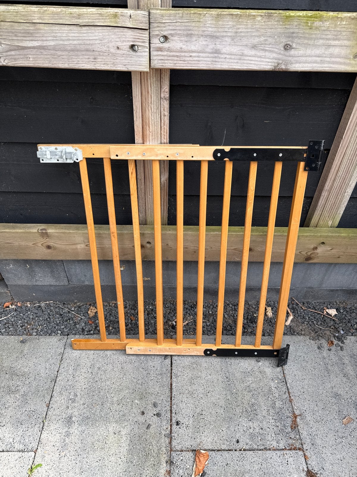 Houten veiligheidshekje voor kinderen, Ophalen, Gebruikt, Schroefhekje, Hout