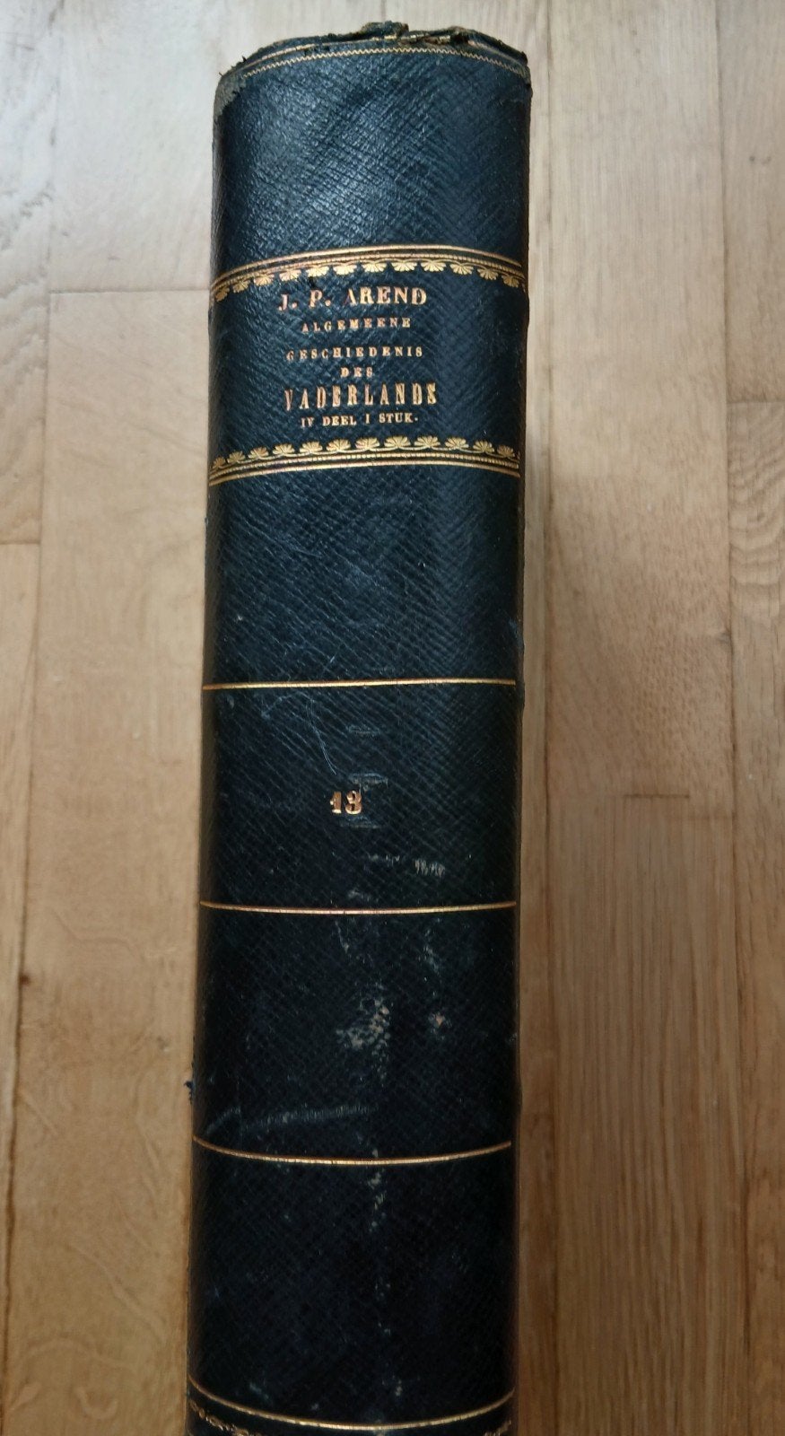 Antiek Boek J.P.Arend Algemeen Geschiedenis Der Vaderlanden, Ophalen of Verzenden