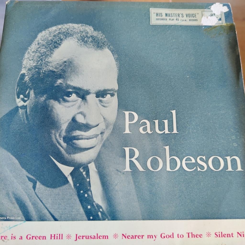 Paul Robeson - Extended Play 45 RPM Record, Cd's en Dvd's, Vinyl Singles, 7 inch, Ophalen of Verzenden