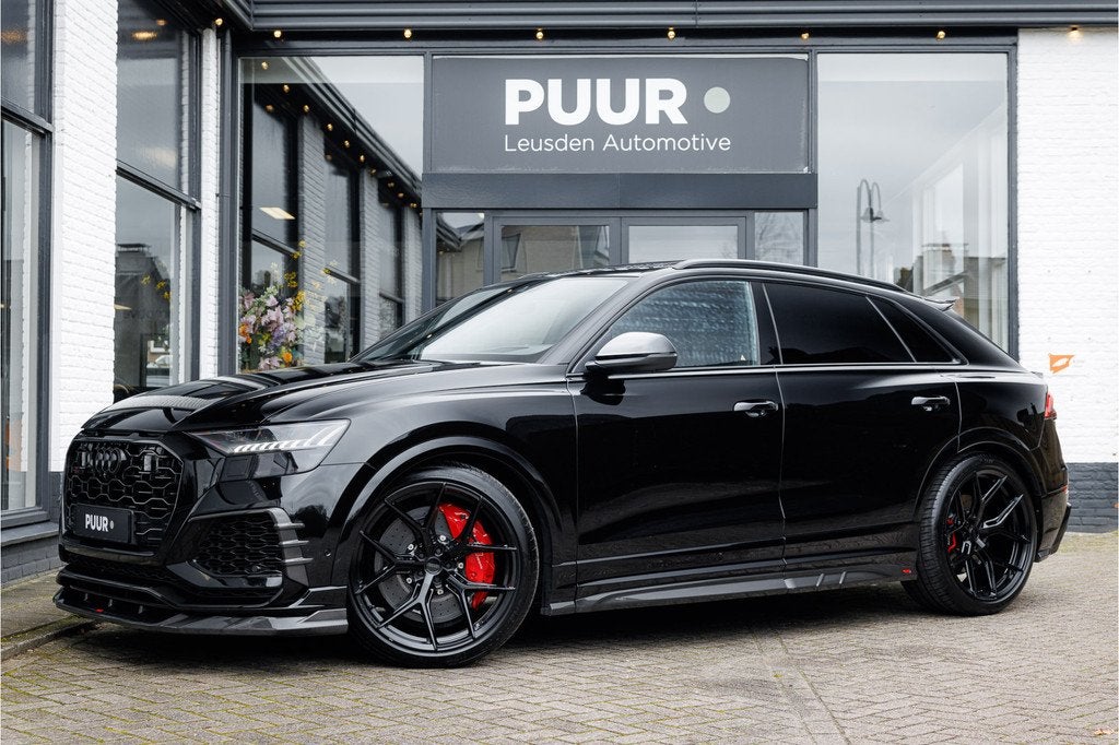 Audi RSQ8 4.0 TFSI Quattro URBAN / VOSSEN Keramisch - Pano -, Gebruikt, 600 pk, Zwart, Leder