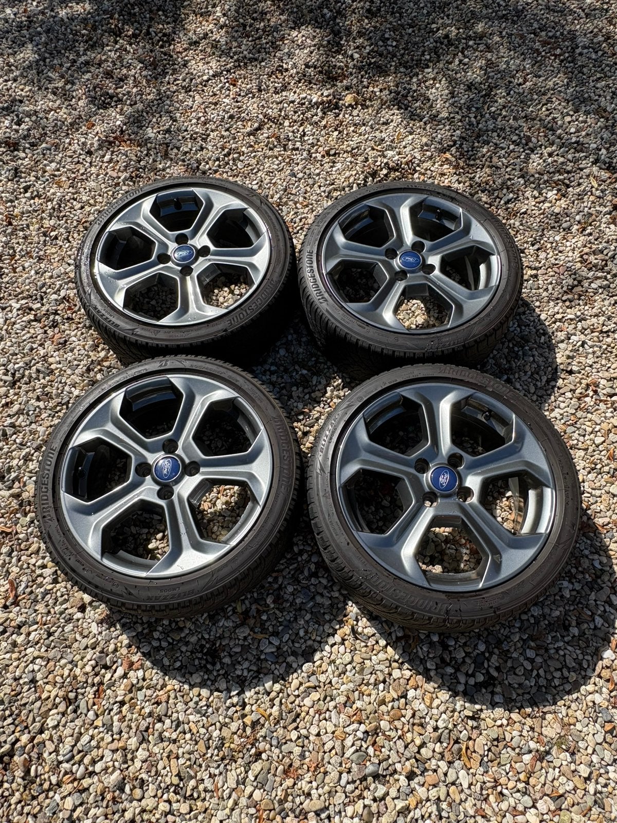 Ford fiesta st velgen wielen 17 inch, Ophalen, Zo goed als nieuw