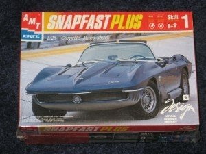 Bouwdoos Mako Shark Corvette Concept Car AMT, Overige merken, Auto, Groter dan 1:32, Nieuw