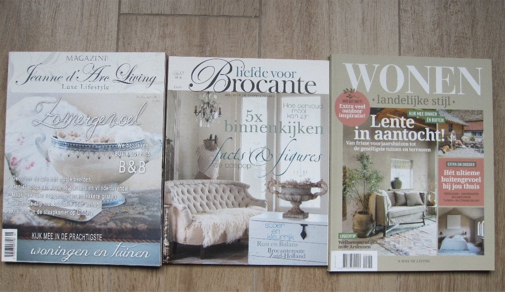 Jeanne d'Arc Living, Liefde voor Brocante, Landelijke Stijl, Boeken, Ophalen of Verzenden, Zo goed als nieuw, Interieur en Design