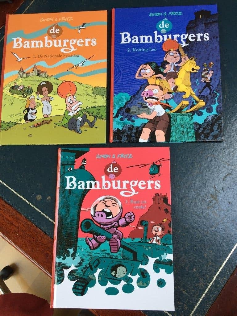 De Bamburgers deel 1-2-3 Complete serie HC 2006/2012., Boeken, Complete serie of reeks, Ophalen of Verzenden, Fritz van den Heuvel
