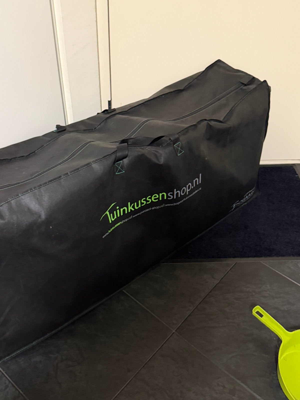 4 Tuin kussens inclusief opbergtas te koop!!, Ophalen, Zo goed als nieuw