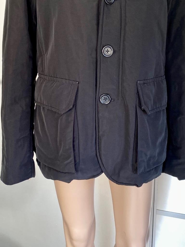 J57 Luxe winterjas mt. M=38/40 dik gewatteerdejas jack zwart, Maat 38/40 (M), Zwart, Ophalen of Verzenden, Zo goed als nieuw