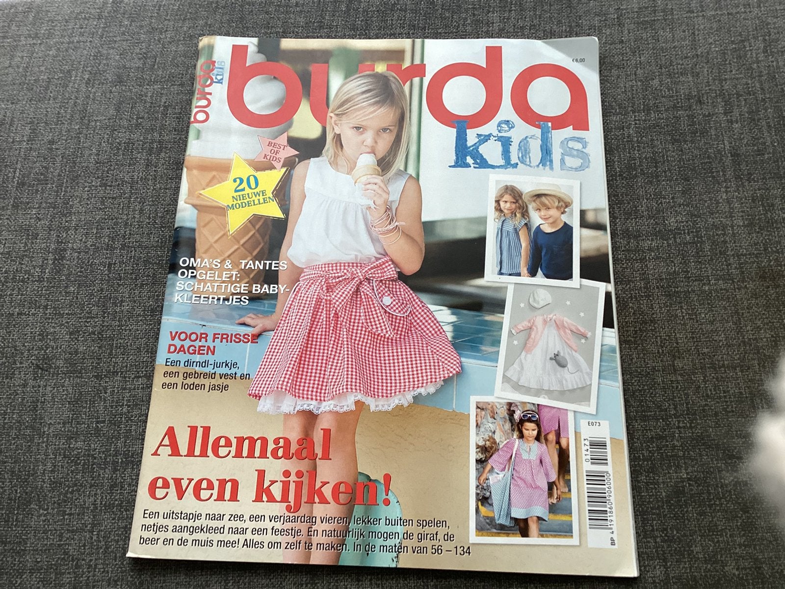 Burda kids E073, Ophalen of Verzenden, Zo goed als nieuw, Kind, Burda