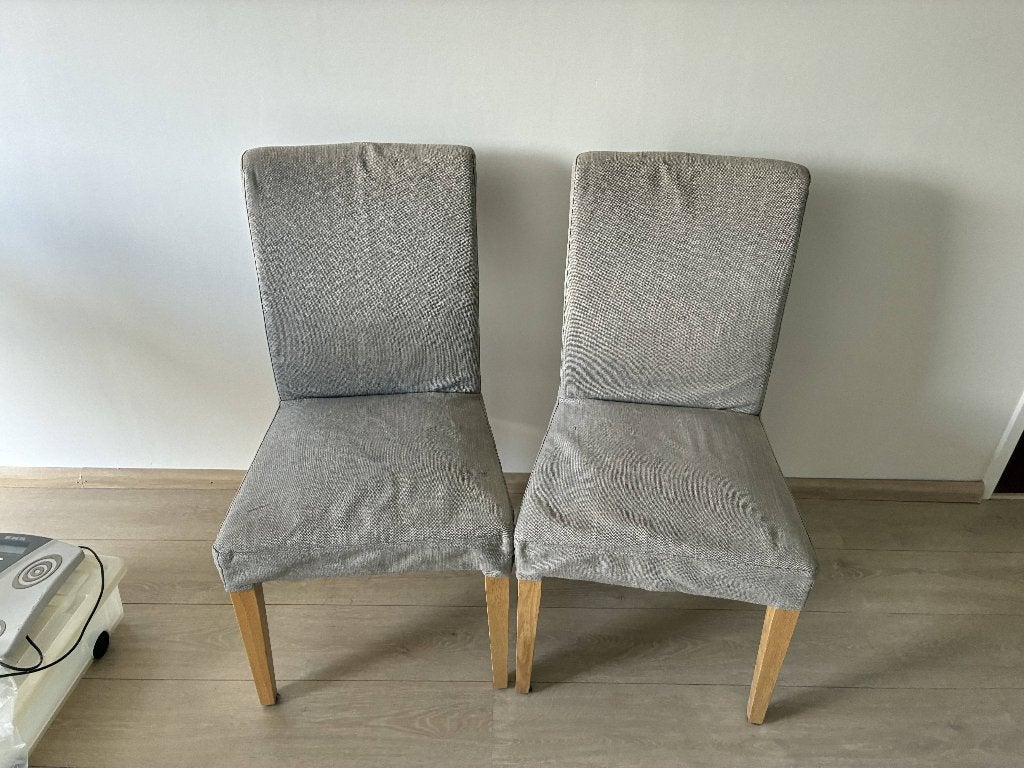 Stoelen, Ophalen, Gebruikt, Twee, Stof
