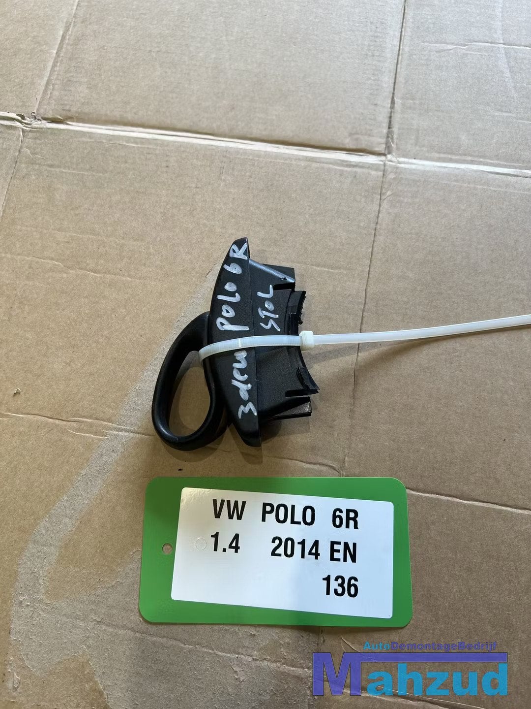 VW POLO 6R links STOEL Hendel 2009-2017 3 deurs, Auto-onderdelen, Gebruikt, Volkswagen, Volkswagen AG, Berliner Ring 2
38440  Wolfsburg, DE