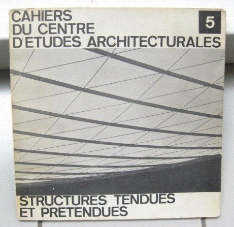 Cahiers du centre d'etudes architecturales, Ophalen of Verzenden, Architecten