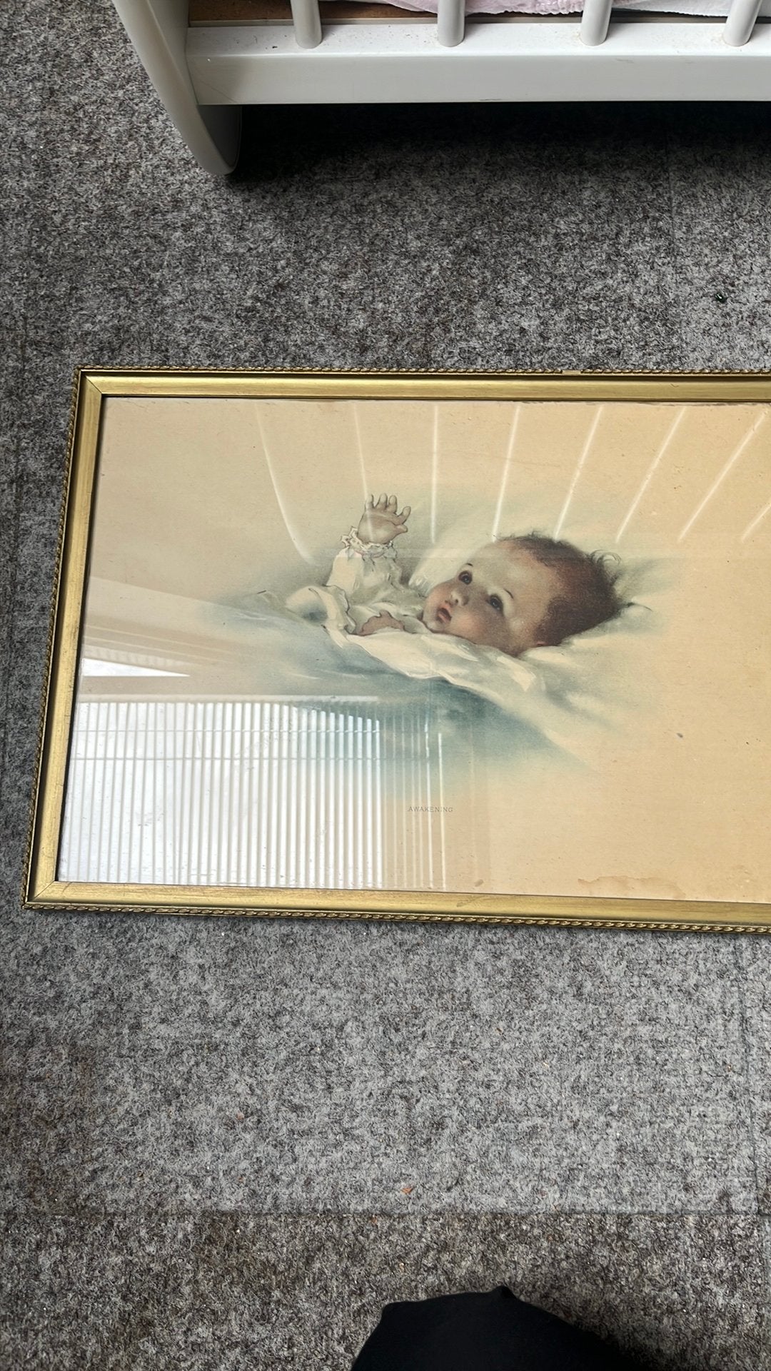 Bessie peage cutmann schilderij, Ophalen, Portret of Personen, Gesigneerd, Vintage