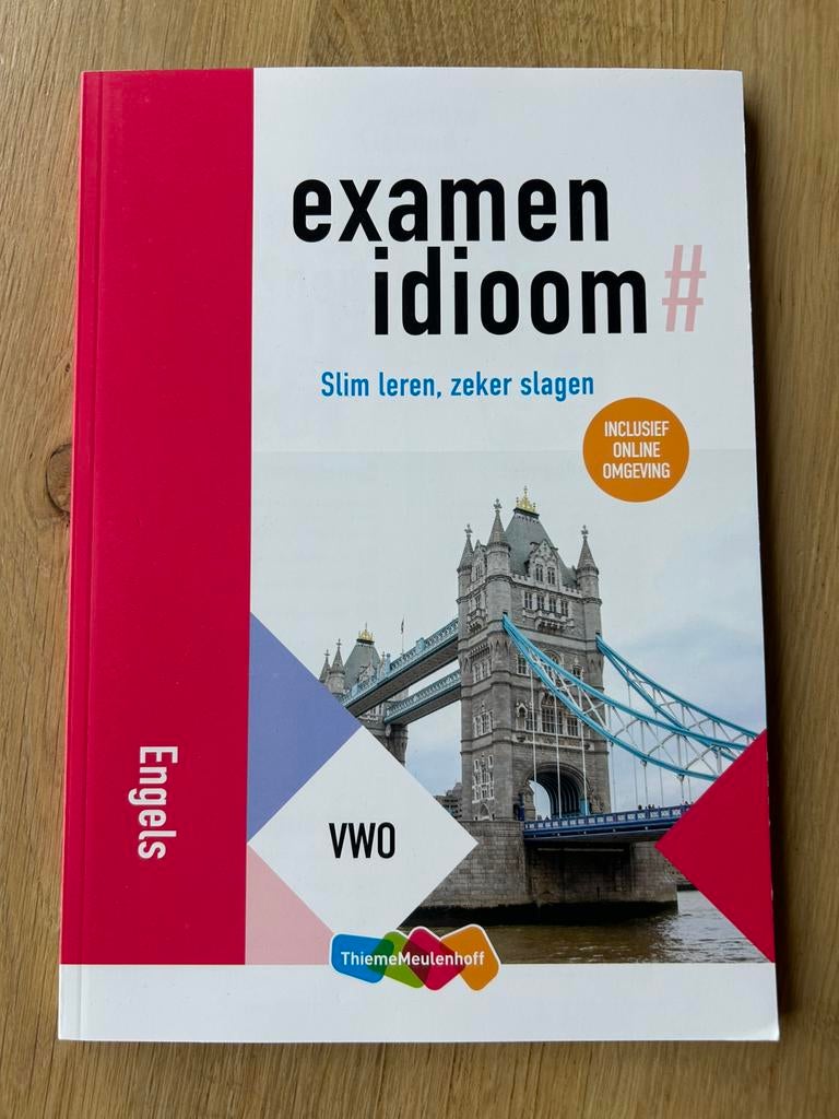 Examenidioom engels vwo nieuw! ‘25-‘26, Boeken, Ophalen of Verzenden, Nieuw, VWO, Engels