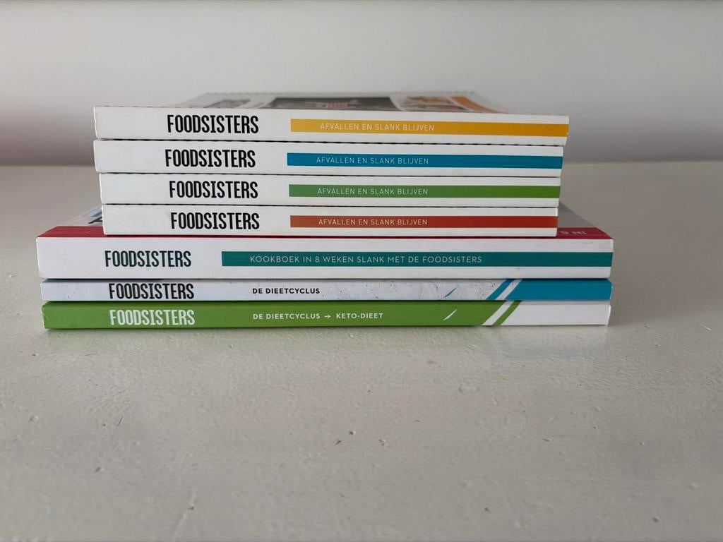 Foodsisters Kook- en Dieetboeken - Gezond Afvallen, Hoofdgerechten, Ophalen of Verzenden, Zo goed als nieuw, Gezond koken