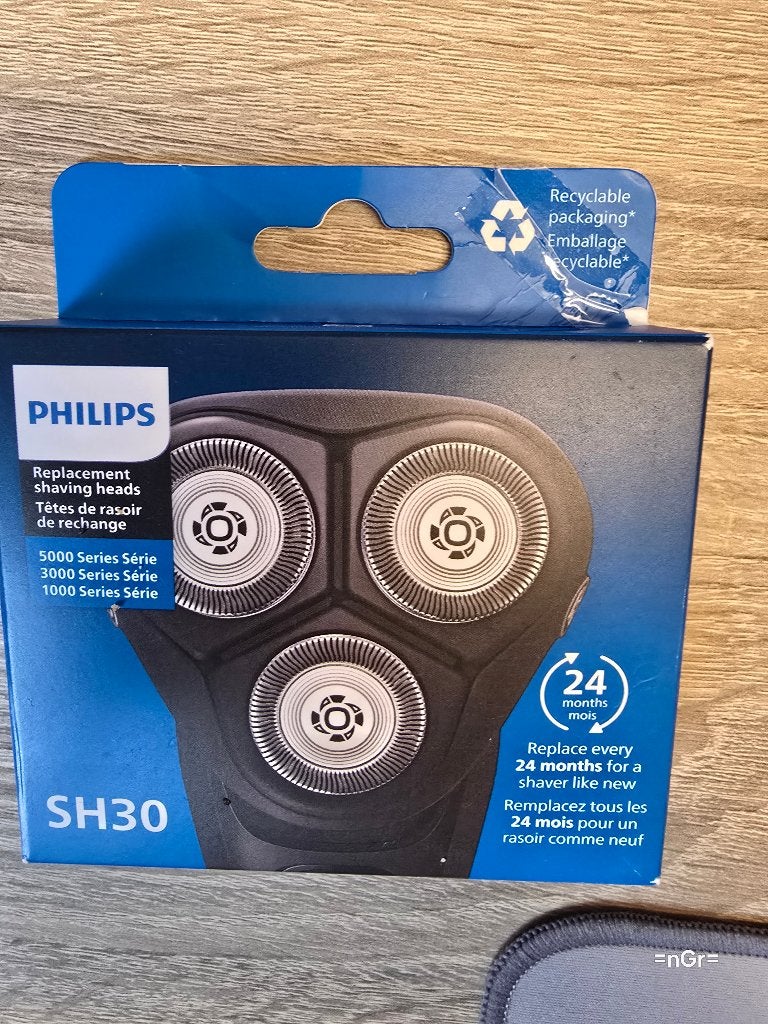 Philips SH30 Replacement shaving heads, Ophalen of Verzenden, Nieuw, Gehele gezicht