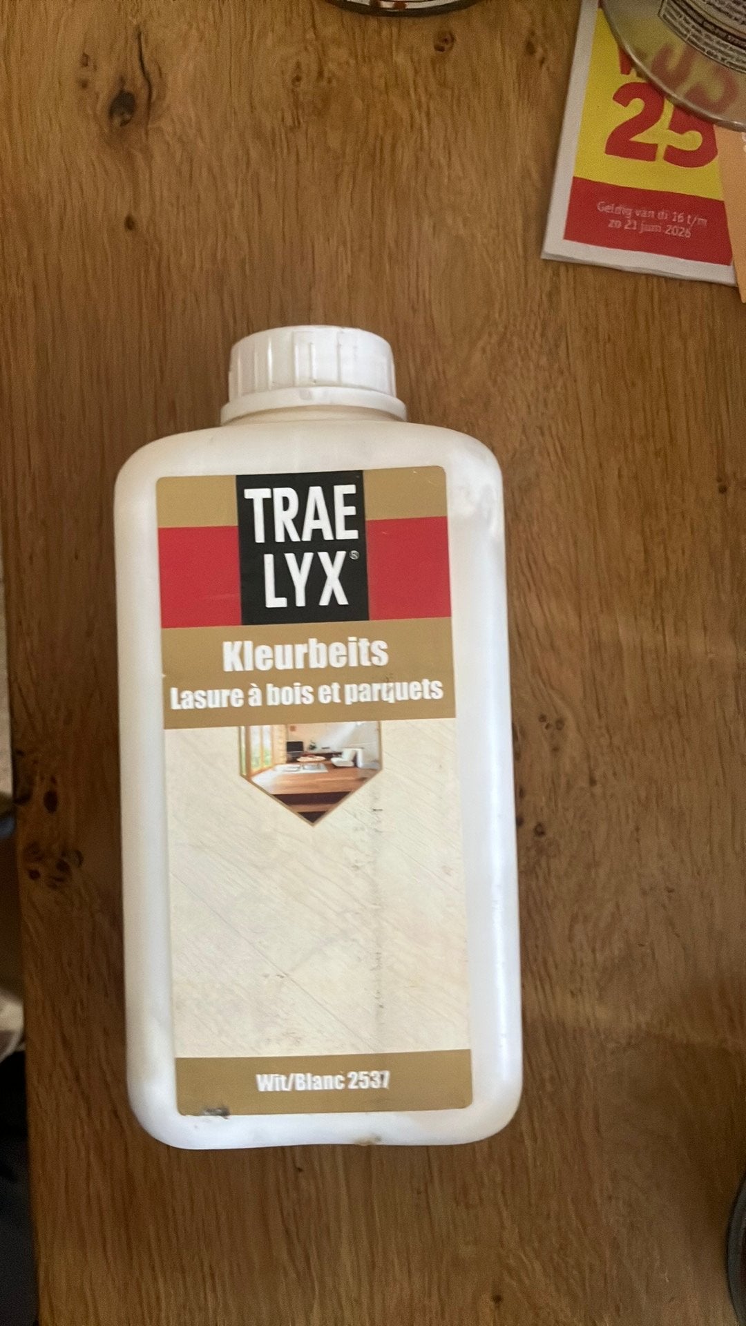 Trae lyx kleurbeits wit 2537 liter nieuw, Ophalen of Verzenden, Nieuw, Overige typen