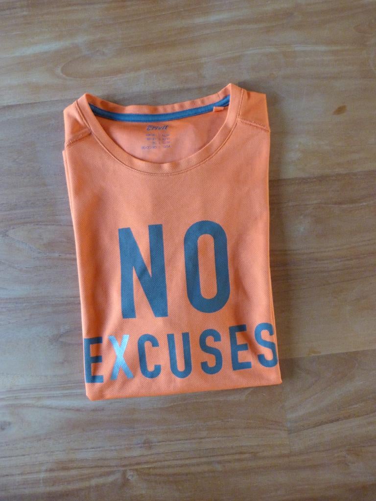 Sportshirt, Crivit, oranje, maat L 52/54, Kleding | Heren, Sportkleding, Maat 52/54 (L), Oranje, Ophalen of Verzenden, Zo goed als nieuw
