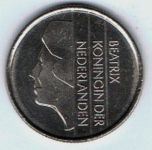 23-1148 Nederland 25 cent 1984, Ophalen of Verzenden, Koningin Beatrix, 25 cent, Losse munt