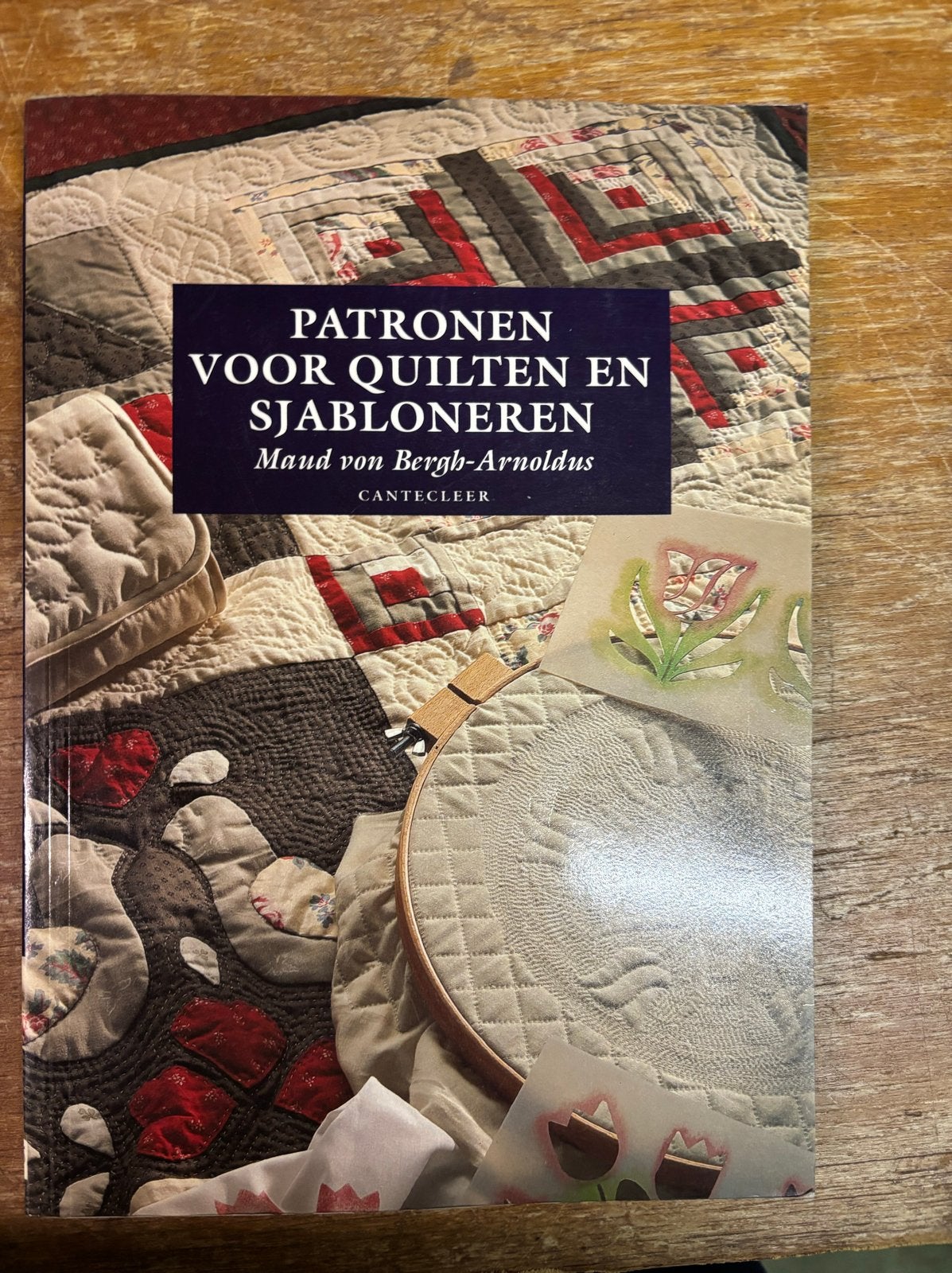 Patronen voor Quilten en Sjabloneren - Maud van Bergh-Arnold, Gebruikt, Overige thema's, Meerkleurig, Ophalen of Verzenden