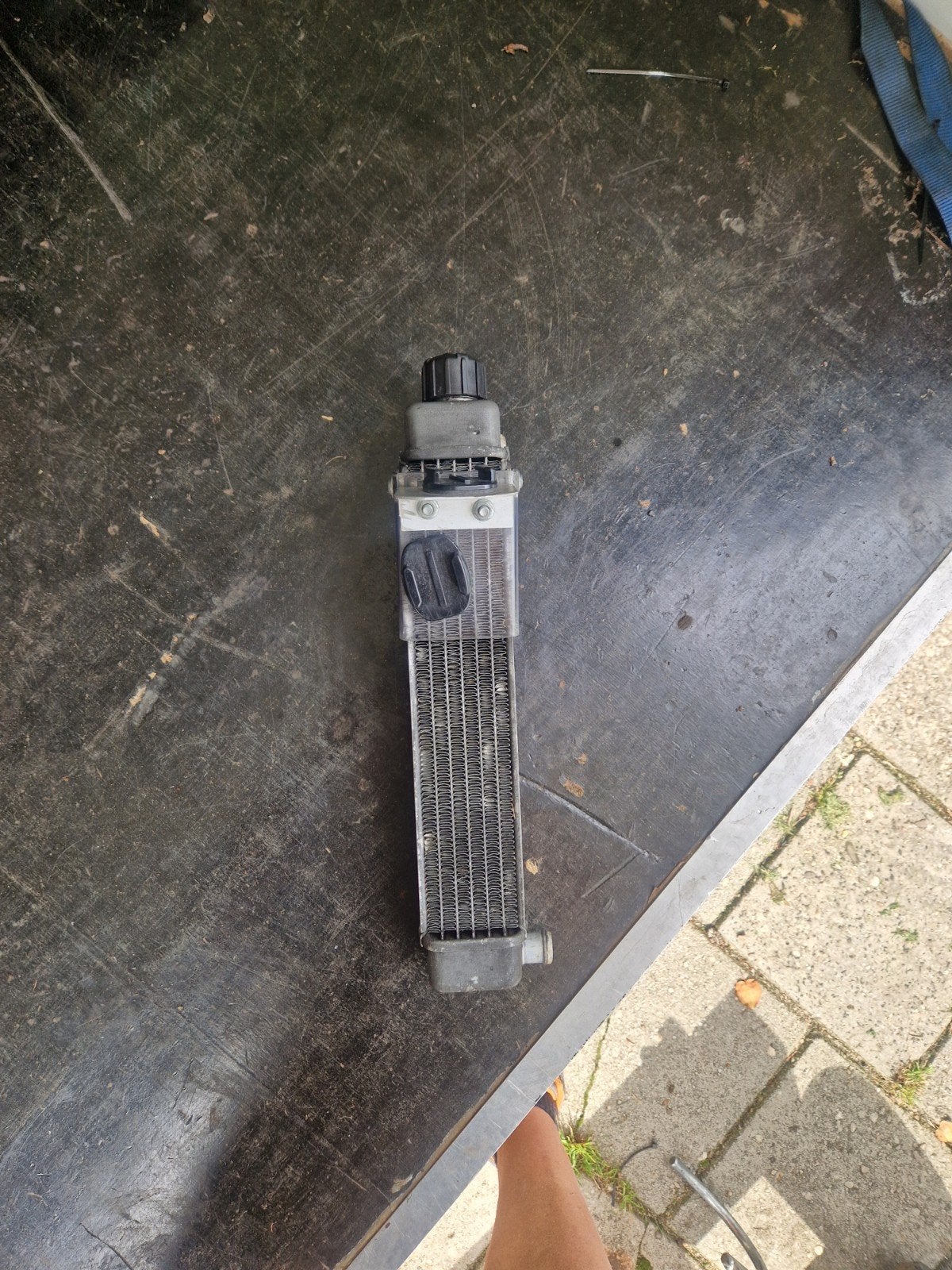 rotax minimax radiateur en junior cilinder, Ophalen of Verzenden, Gebruikt, Onderdelen Kart
