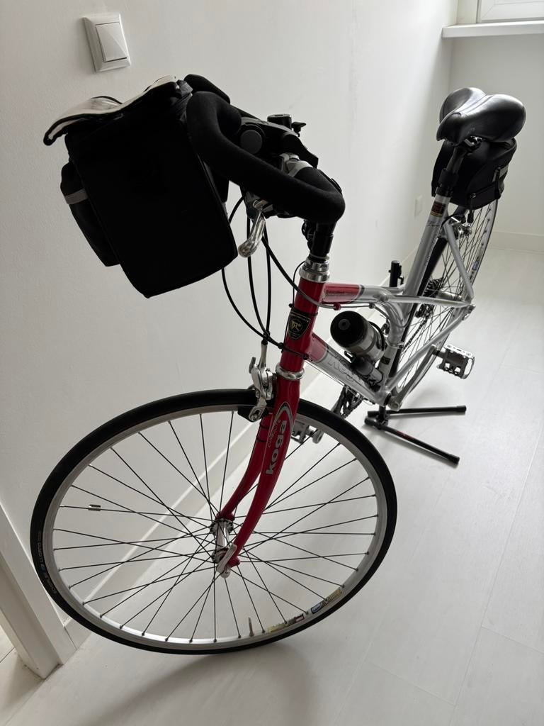 Dames racefiets maat 52, 27 versnellingen, Ophalen, Overige materialen, Gebruikt, Velgrem
