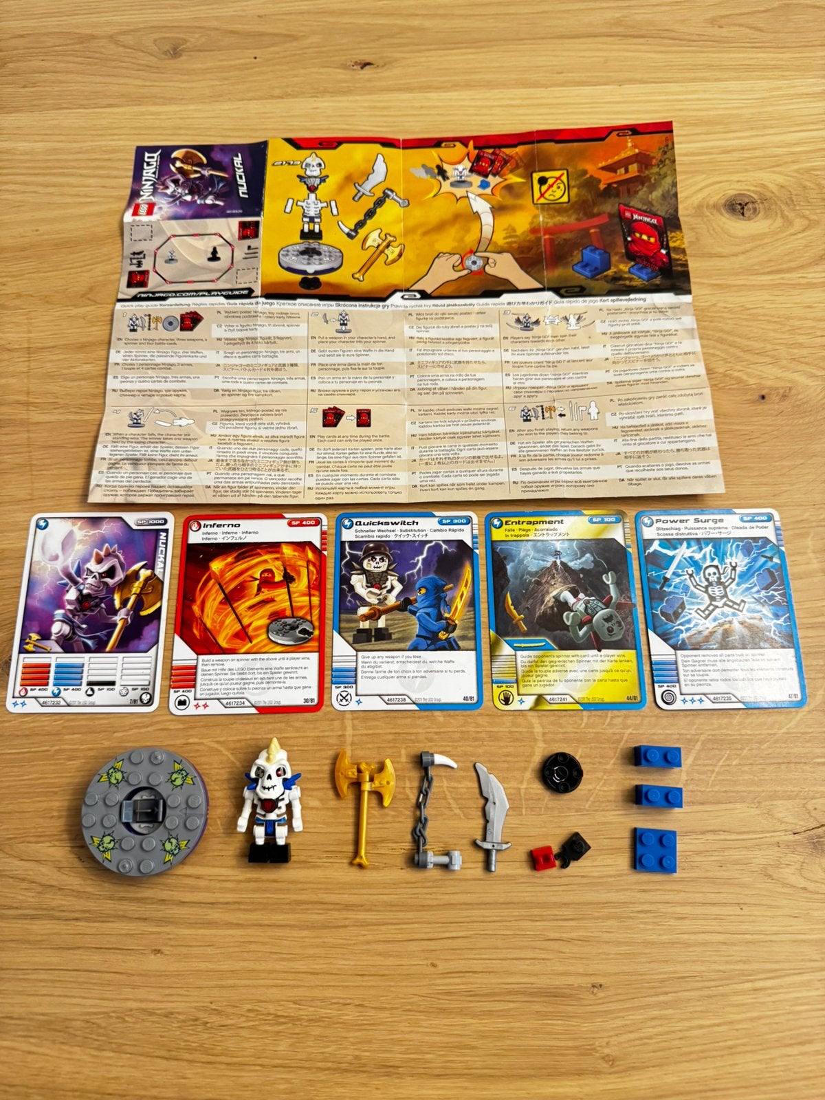 LEGO Ninjago Nuckal blister pack (njo0025), Lego, Ophalen of Verzenden, Zo goed als nieuw, Inclusief accessoires