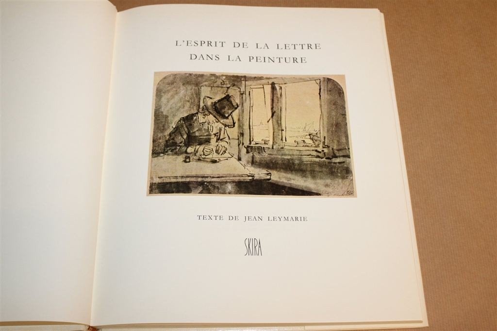 L\'Esprit de la Lettre — De Brief in de Schilderkunst Skira, Ophalen of Verzenden, Gelezen