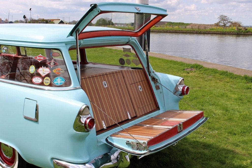 1956 Pontiac Station Wagon V8, aut, LPG, foto 7