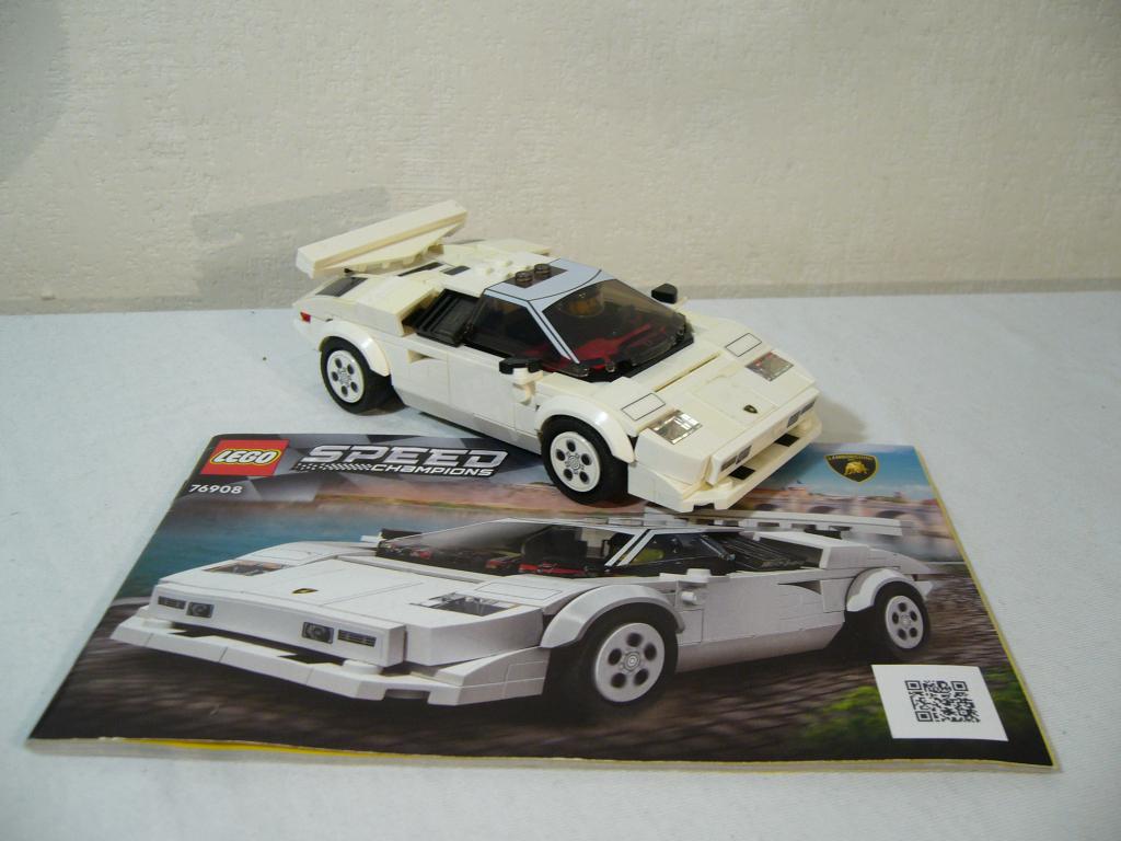 Lego Speed Champions 76908 Lamborghini Countach, Gebruikt, Lego, Speed Champions, Ophalen of Verzenden
