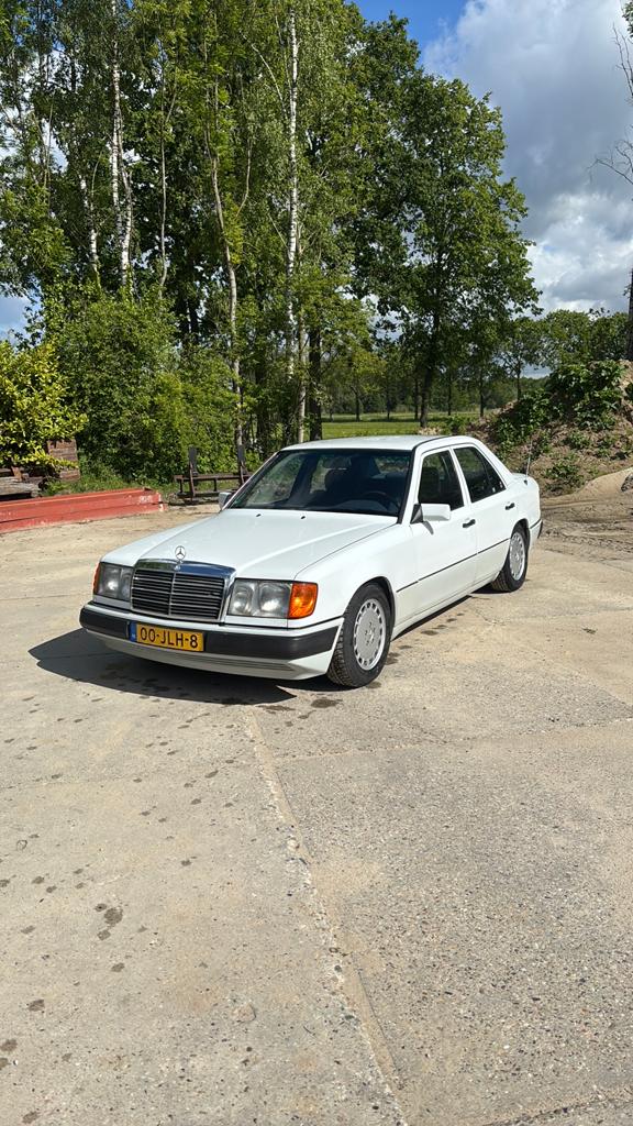 Mercedes-Benz 260 1991 Wit, Auto's, 1340 kg, 2597 cc, 160 pk, Wit