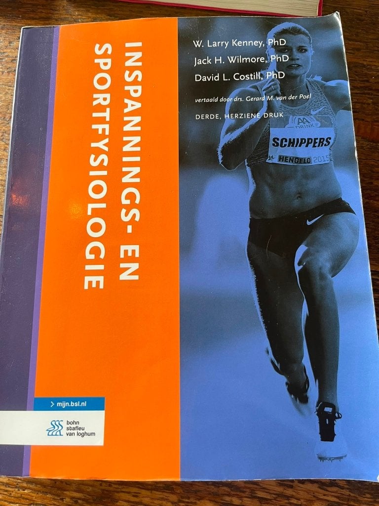 Inspannings- en sportfysiologie (3e, herziene druk), Ophalen of Verzenden, Beta, Zo goed als nieuw, HBO