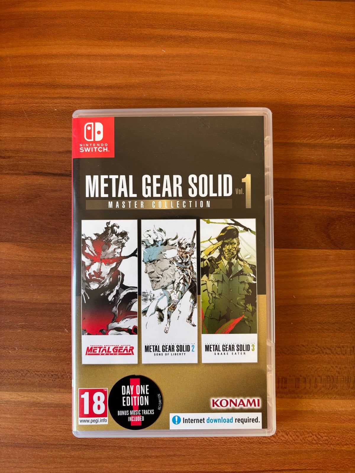 Metal Gear Solid Master Collection Vol. 1 Nintendo Switch, Spelcomputers en Games, Ophalen, Zo goed als nieuw, Met games